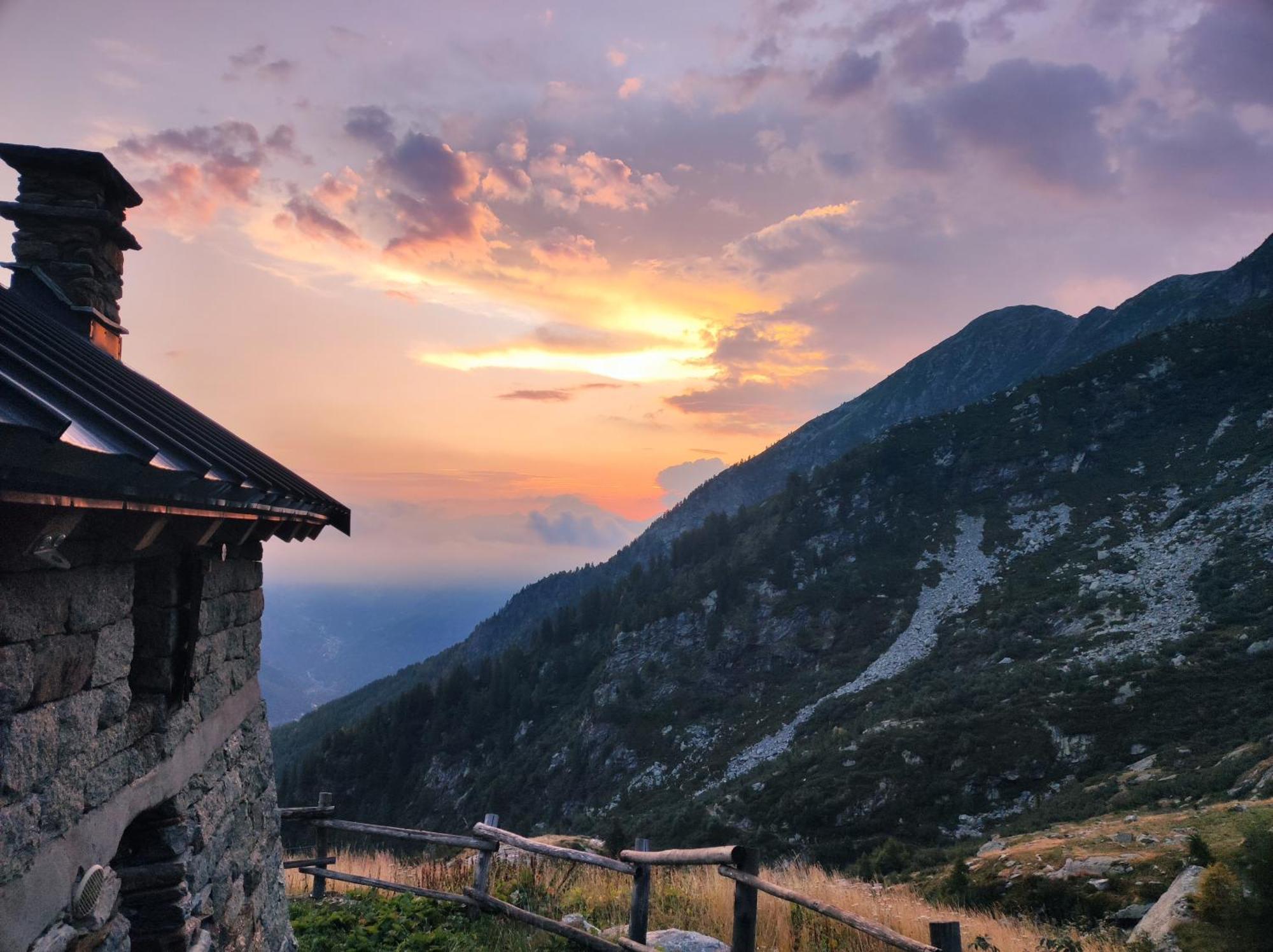 Rifugio Alpe Bonze Villa Donnaz Екстериор снимка
